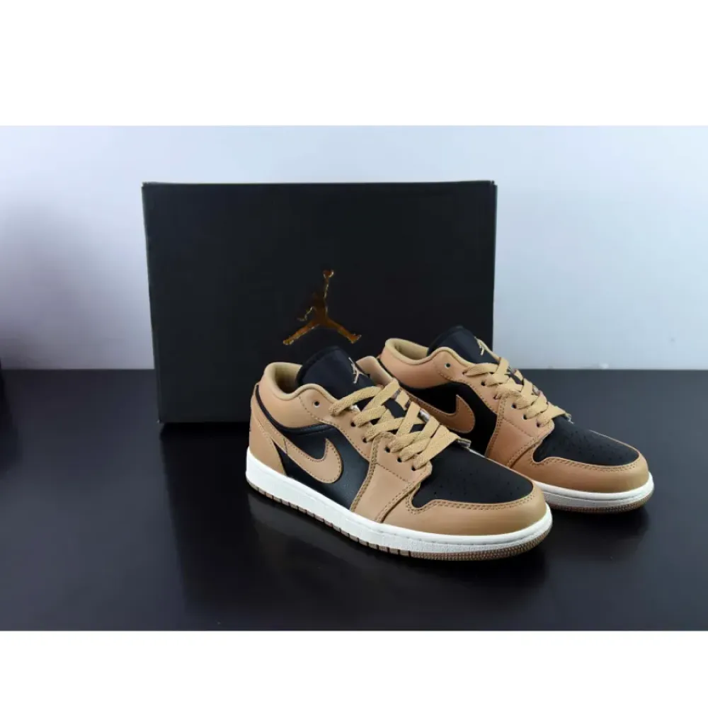 Air Jordan 1 Low Desert/Black-Sail  DV0774-201