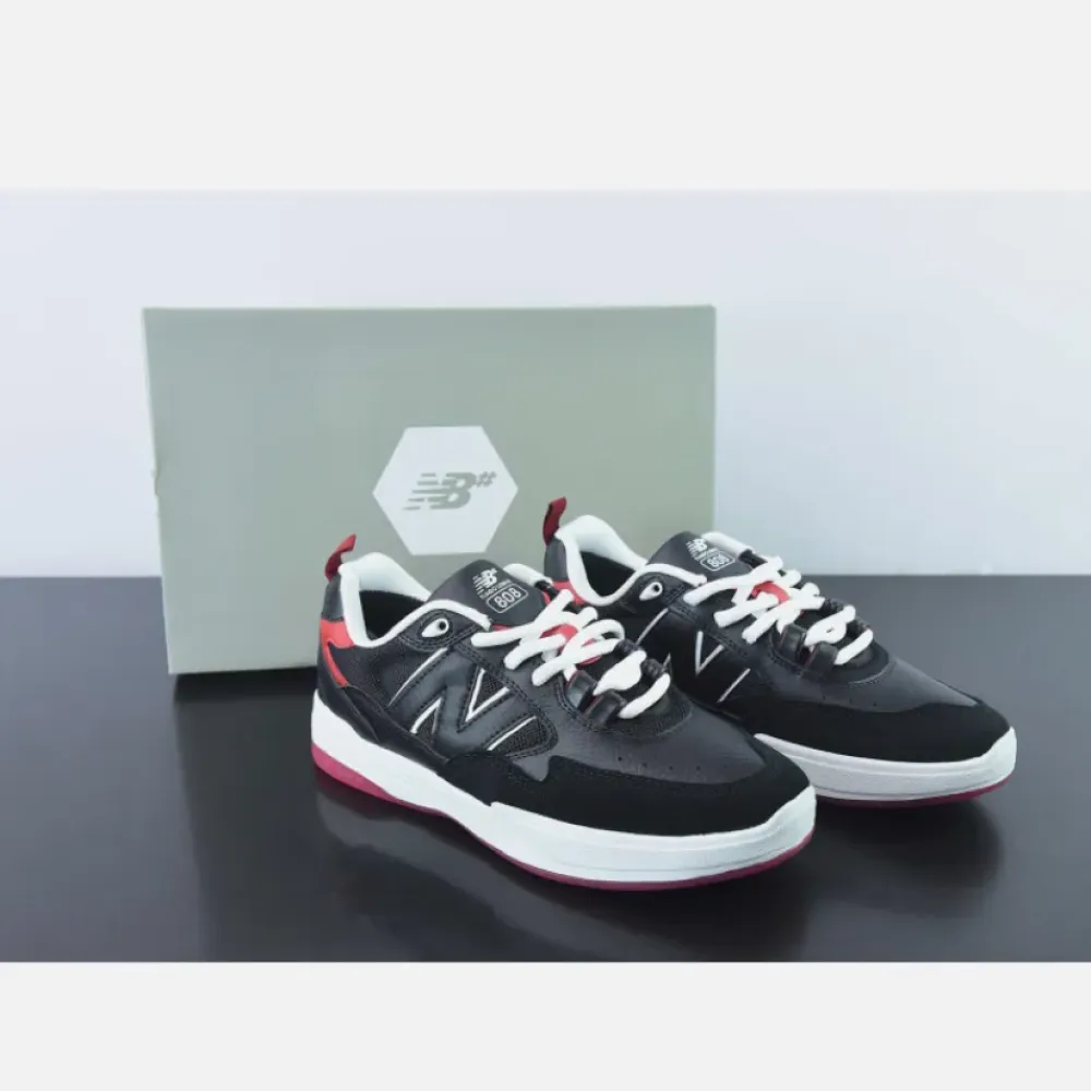 New Balance Numeric Tiago Lemos 808 Black Red  NM808BRD
