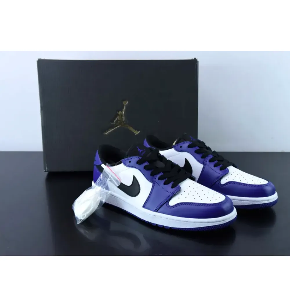 Air Jordan 1 Low Golf “Court Purple”  DD9315-105