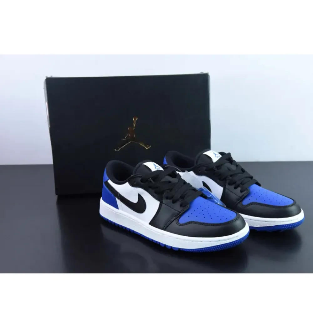 Air Jordan 1 Low Golf Royal Toe White/Black-Sport Royal  DD9315-102