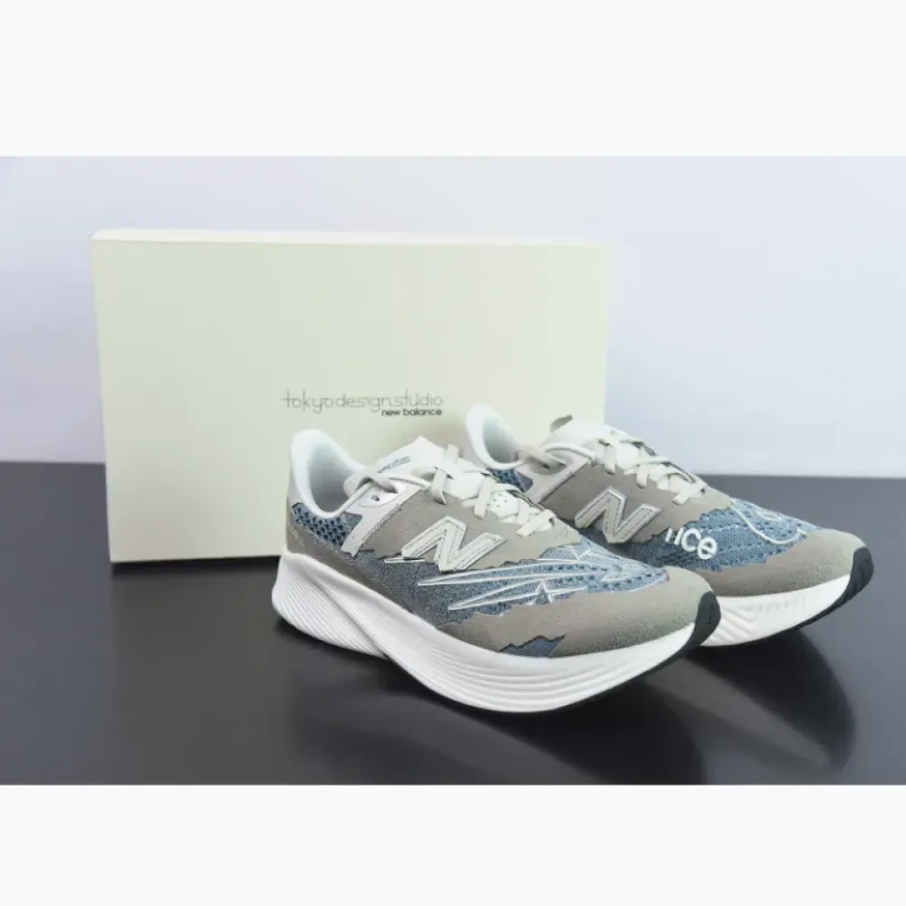 New Balance RC Elite V2 “Tokyo Design Studio” Blue/Vetiver-Light Grey MSRCELTO
