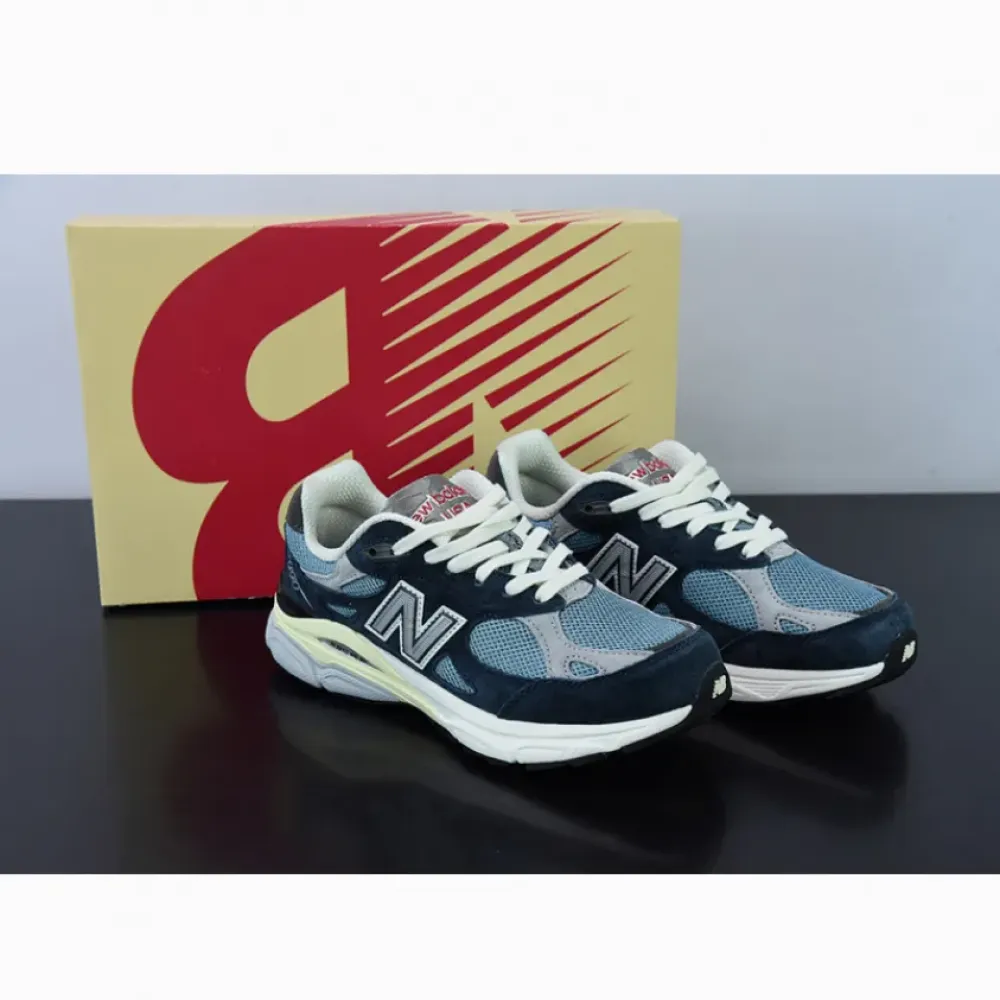New Balance 990v3 Navy/Castlerock  M990TE3