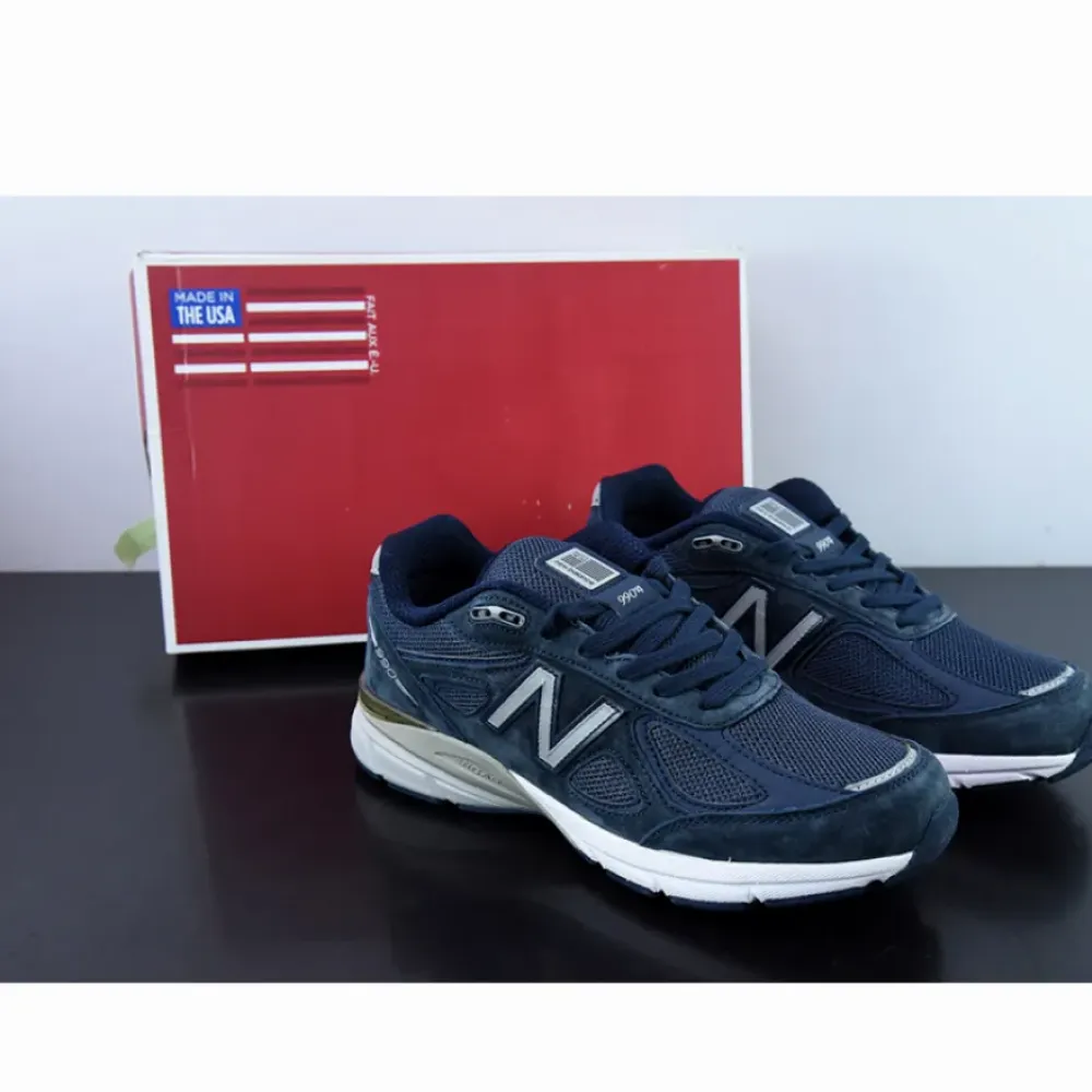 Kith x New Balance 990v4 Navy  M990NV4