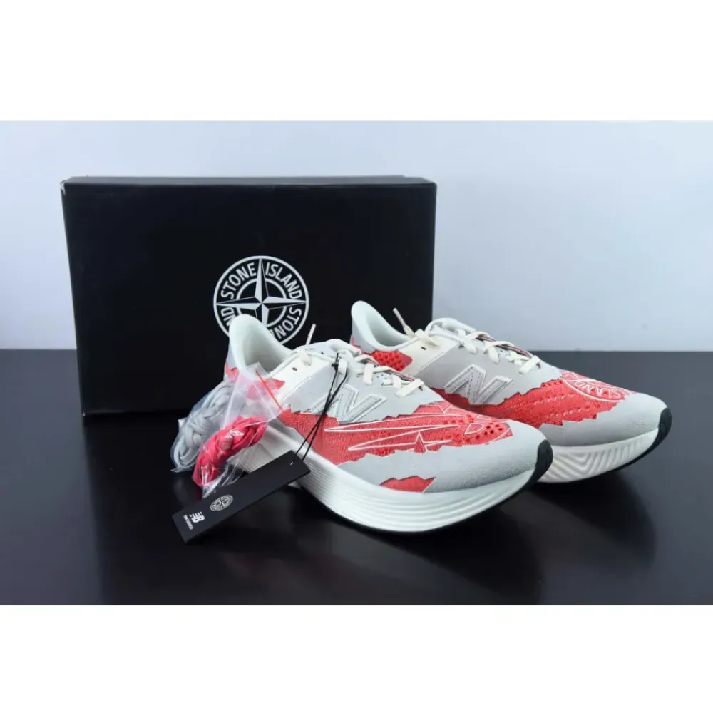Stone Island x New Balance RC ELITE White Red MSRCELST