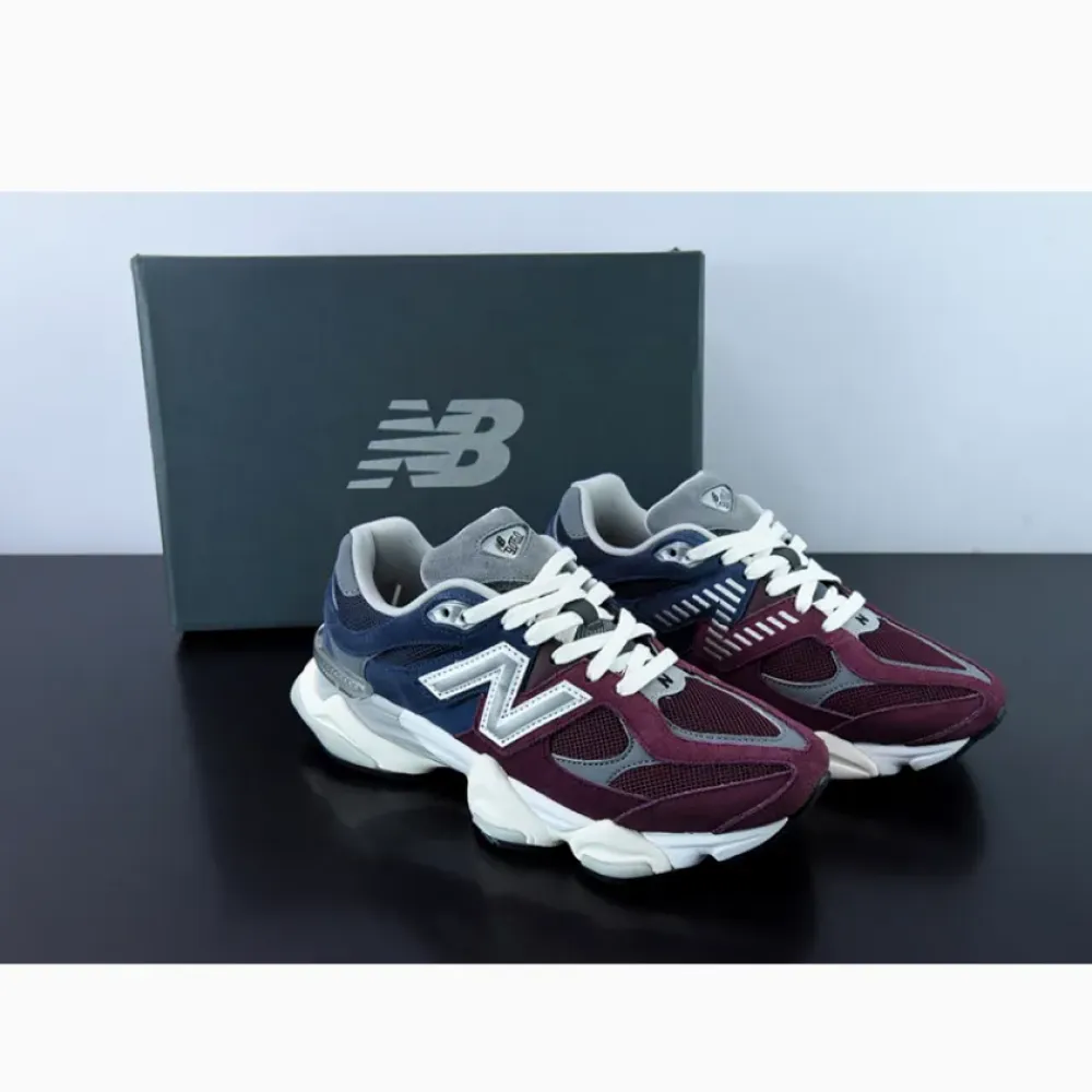 New Balance 9060 Navy/Burgundy-Silver U9060GBN