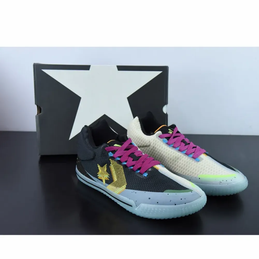 Converse All-Star BB Evo Graffiti Pale Putty/Black-Azure Haze 168788C