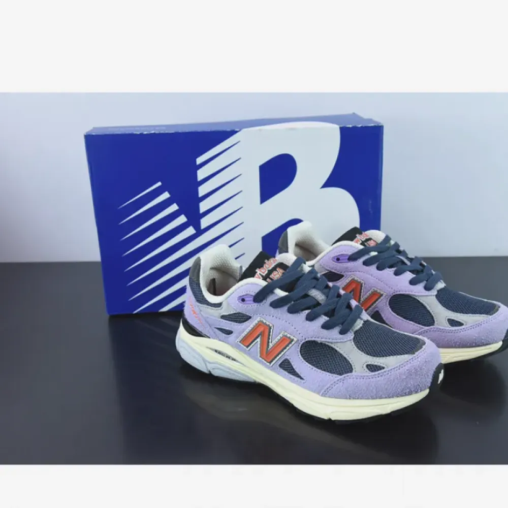New Balance 990v3 Raw Amethyst/NB Navy  M990TD3