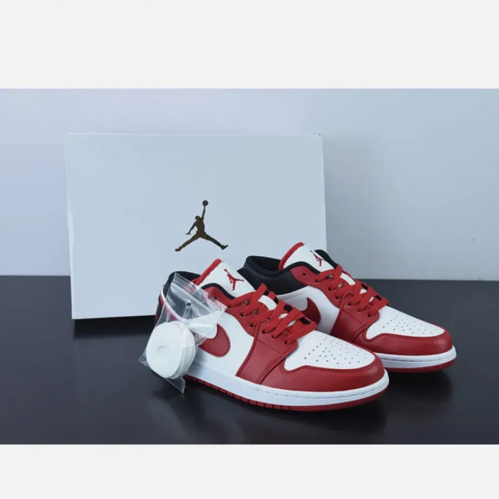Air Jordan 1 Low Reverse Black Toe  DC0774-160