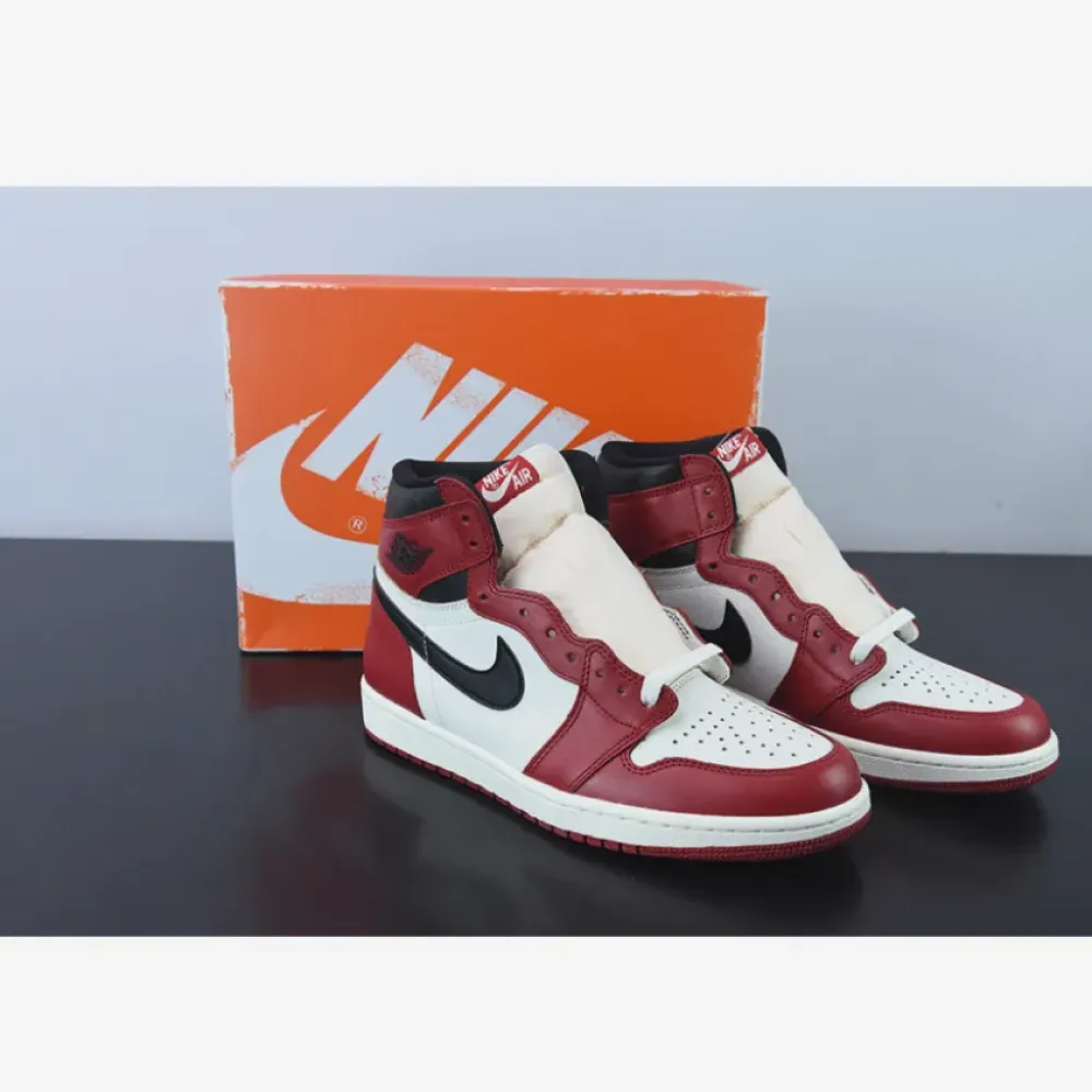 Air Jordan 1 High OG “Reimagined” Varsity Red/Black-Sail DZ5485-612