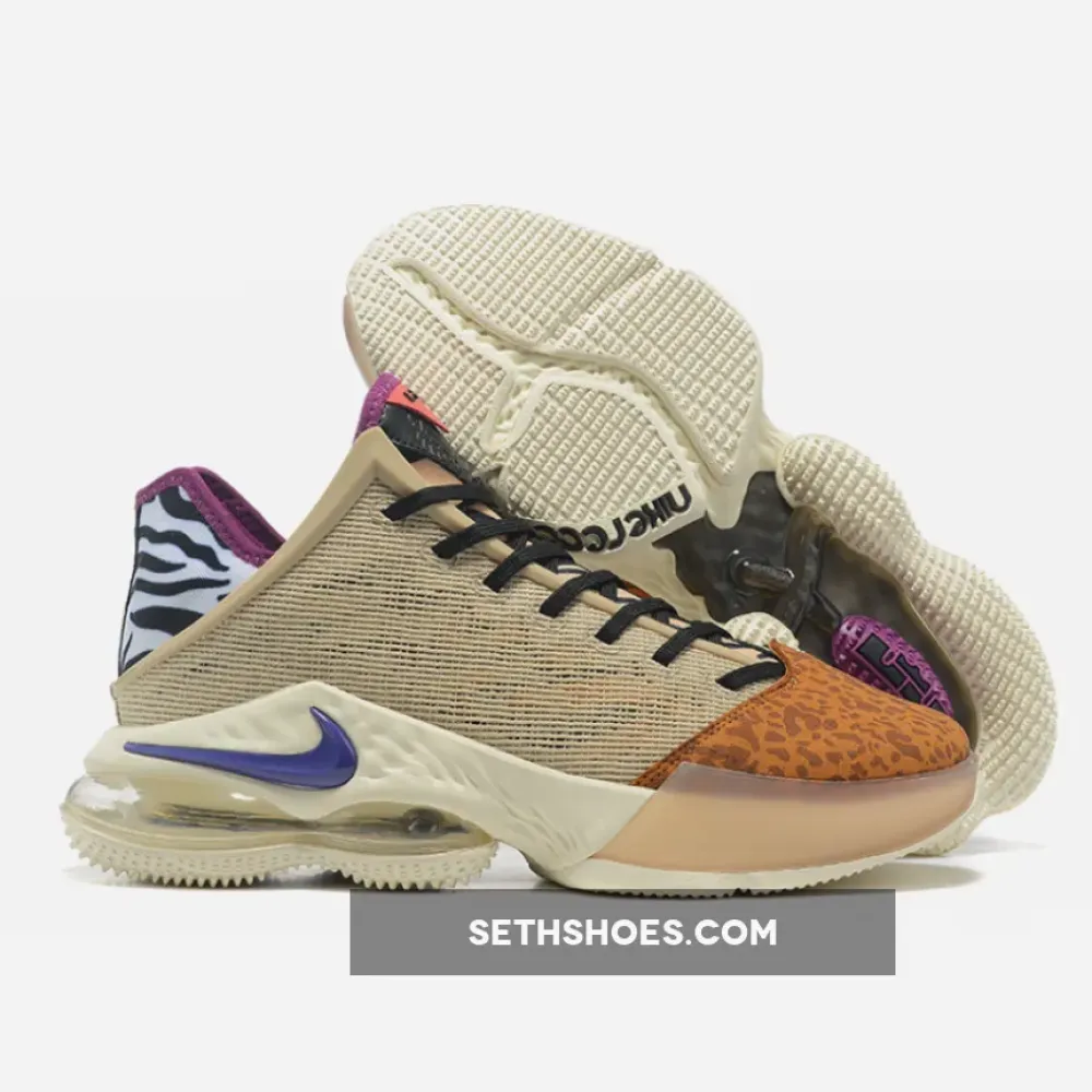Nike LeBron 19 Low Safari Prints  DM1058-200