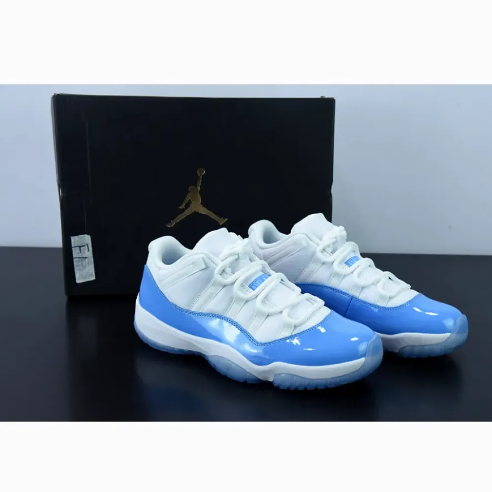 Air Jordan 11 Low “Columbia Blue” White/University Blue  528895-106