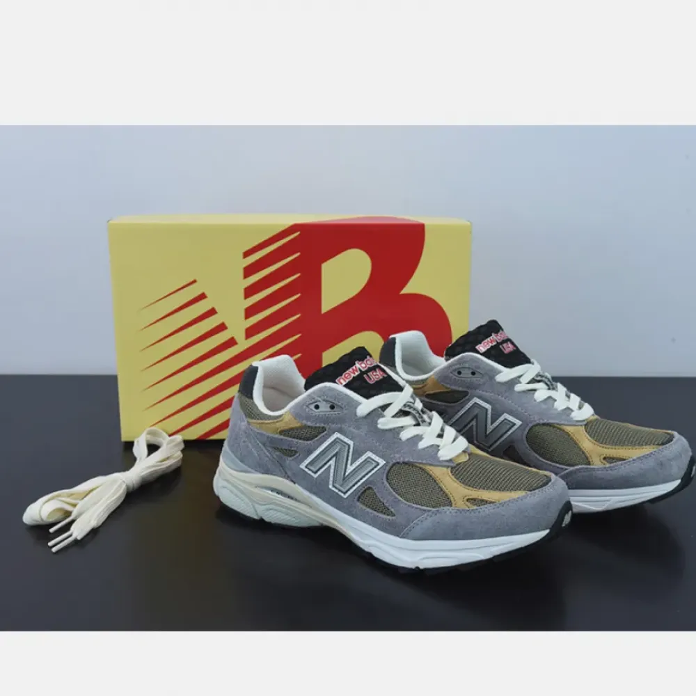 New Balance 990v3 Made In USA Marblehead with incense M990TG3