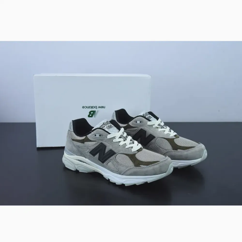 JJJJound x New Balance 990v3 Grey/Dark Green