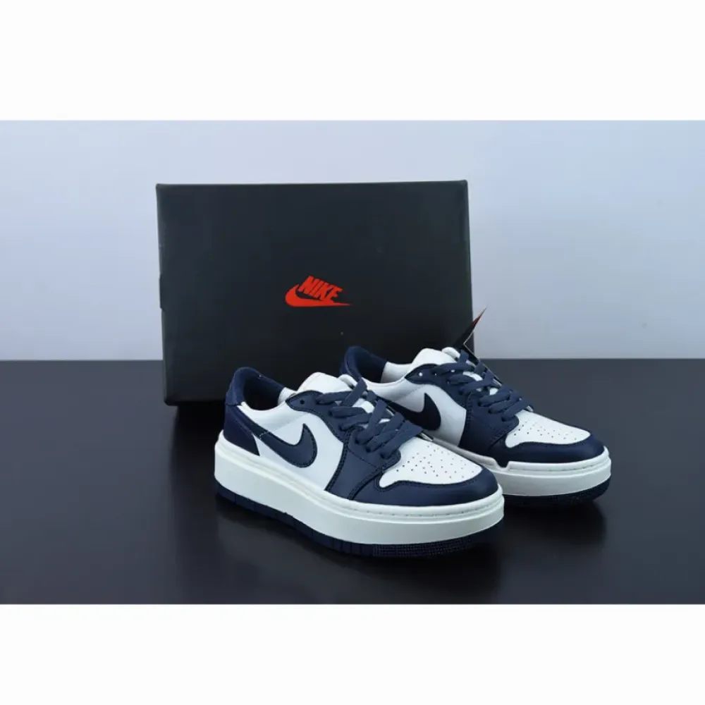 Air Jordan 1 Elevate Low White/Midnight Navy-Sail  DH7004-141