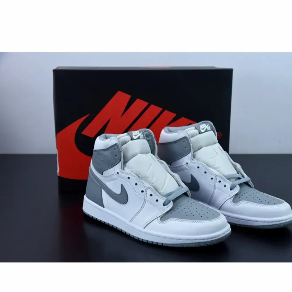 Air Jordan 1 Retro High OG Stealth White  555088-037