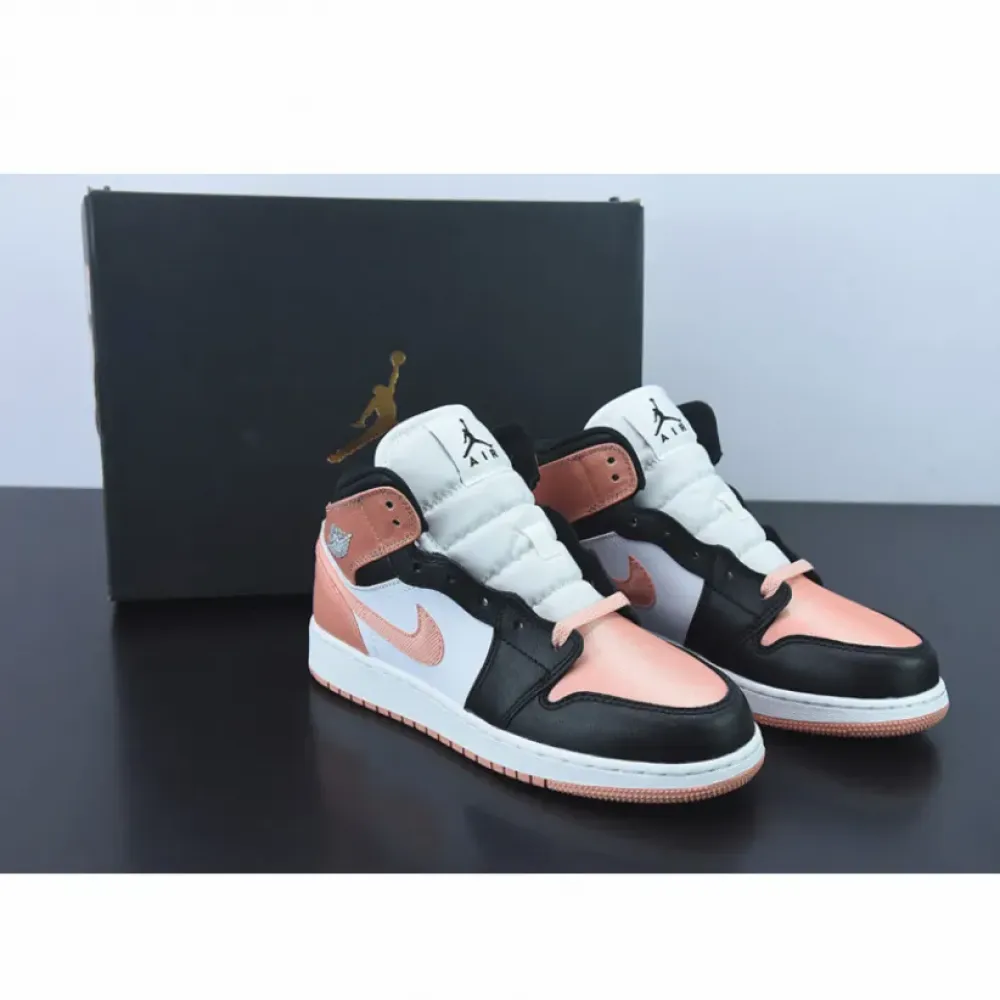Air Jordan 1 Mid GS Light Madder Root  DM9077-108