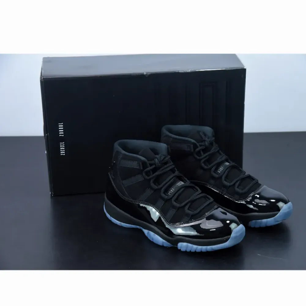 Air Jordan 11 Cap And Gown Black  378037-005