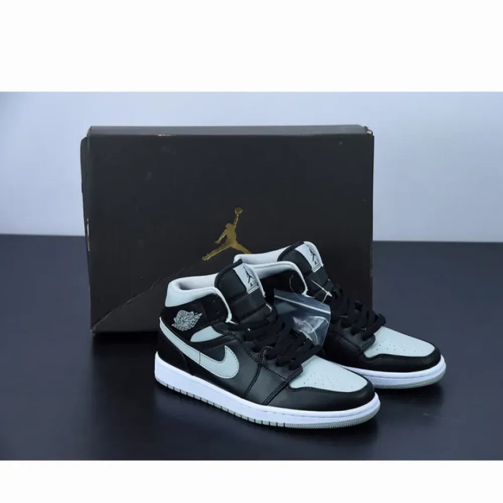 Air Jordan 1 Mid OG ’Shadow’ Black Grey  BQ6472-007