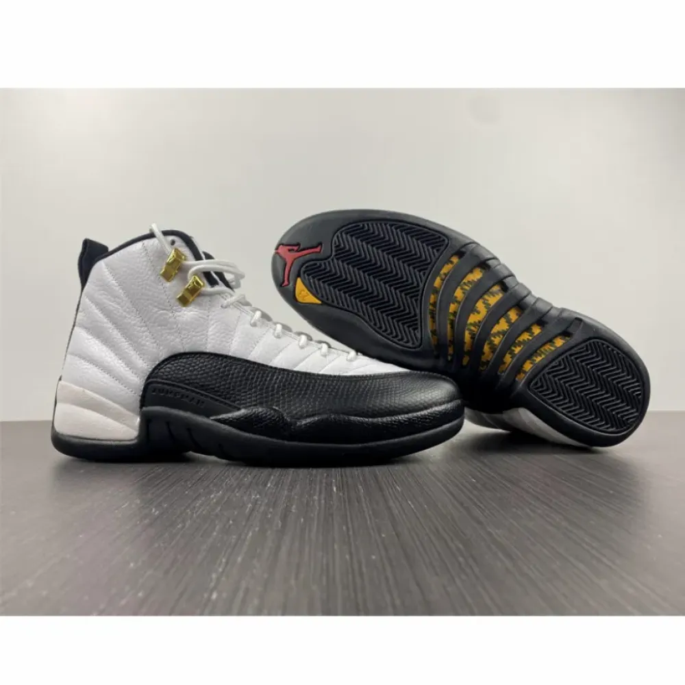 Air Jordan 12 ‘Taxi’ White/Black-Taxi-Varsity Red  130690-125