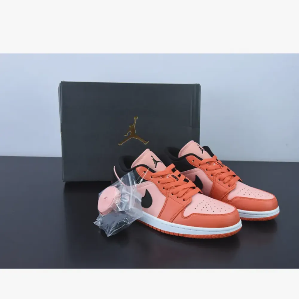 Air Jordan 1 Low Orange Black  DM3379-600