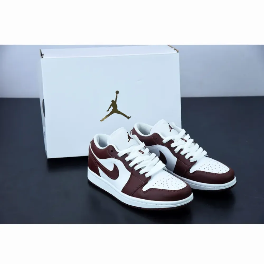 Air Jordan 1 Low White/Bronze Eclipse DC0774-116