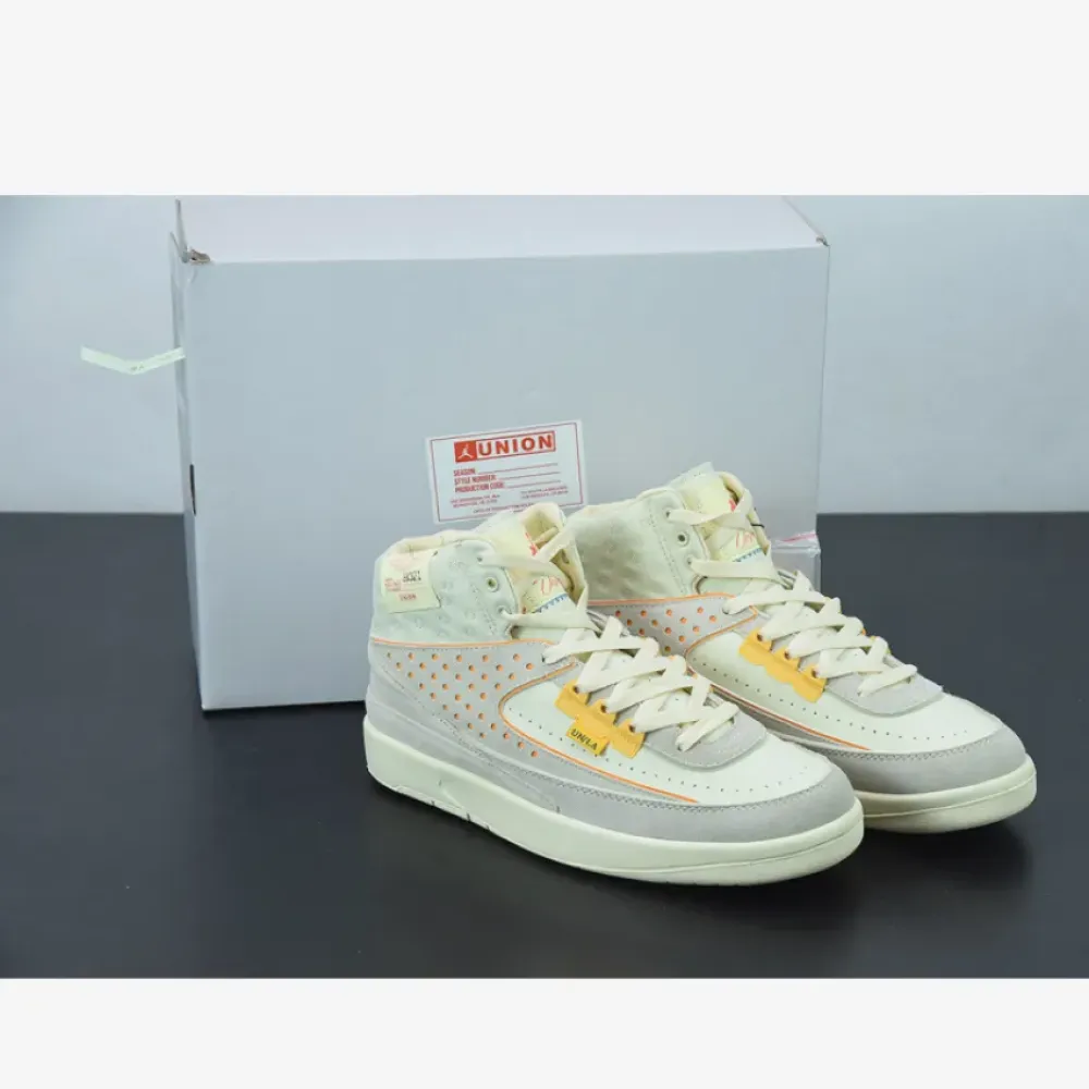 Union x Air Jordan 2 Rattan/Siren Red-Beach-Orange Peel DN3802-200