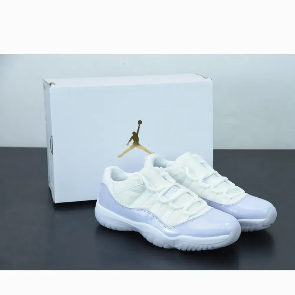 Air Jordan 11 Low White/Pure Violet  AH7860-101