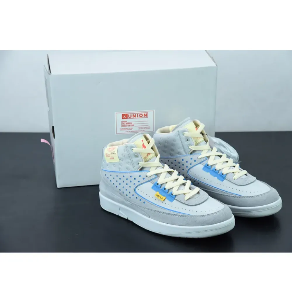 Union x Air Jordan 2 “Grey Fog”  DN3802-001