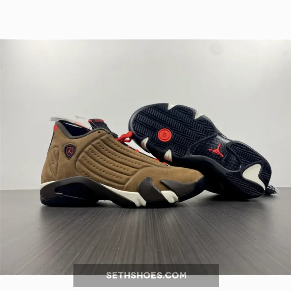 Air Jordan 14 “Winterized” Archaeo Brown/Multi-Color  DO9406-200