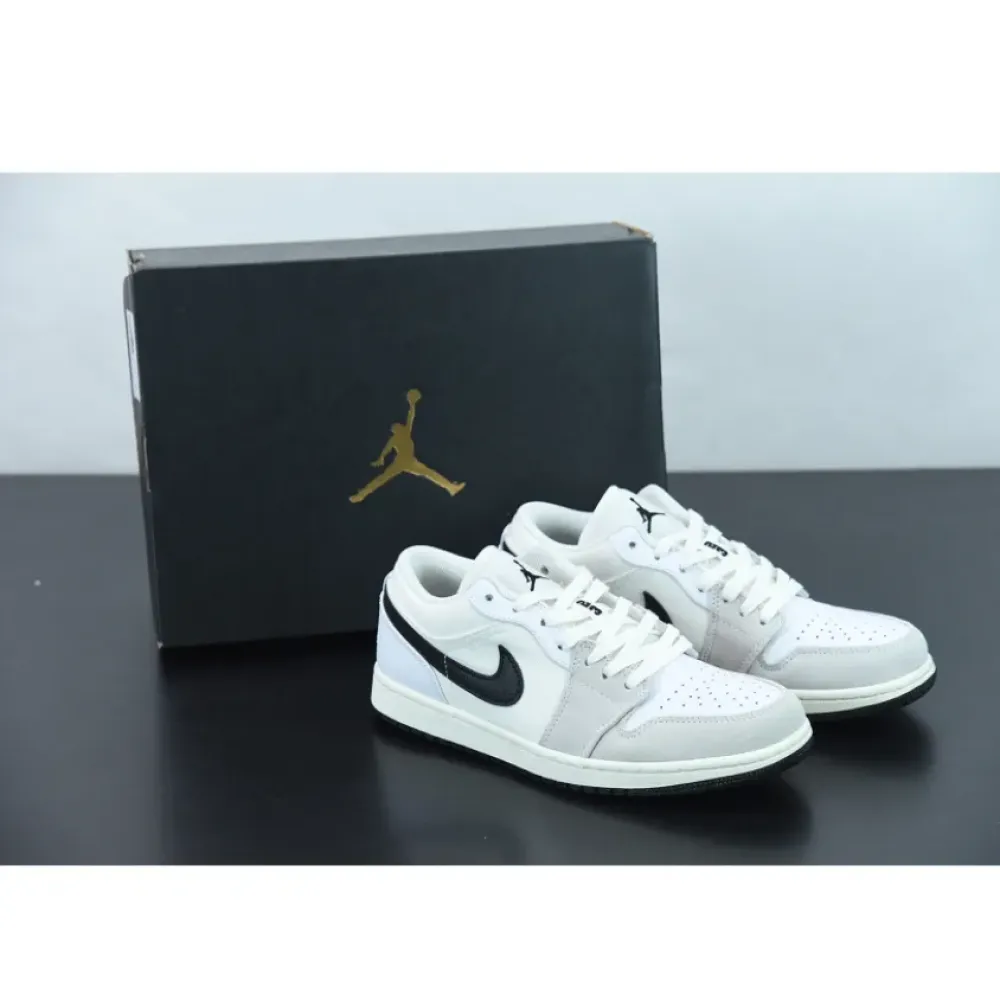 Air Jordan 1 Low ‘Astrograbber’ Sail Black  DC3533-100