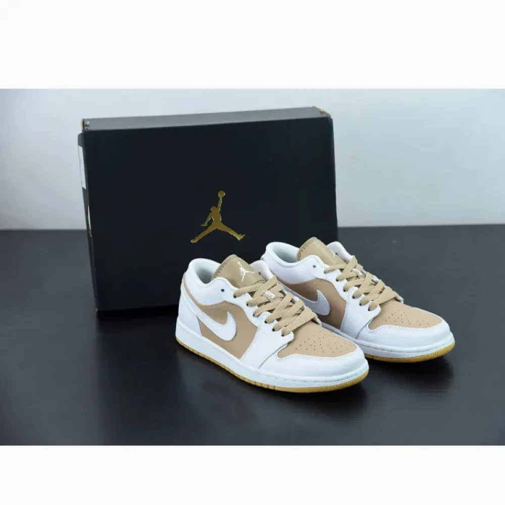 Air Jordan 1 Low Tan White  DN6999-100