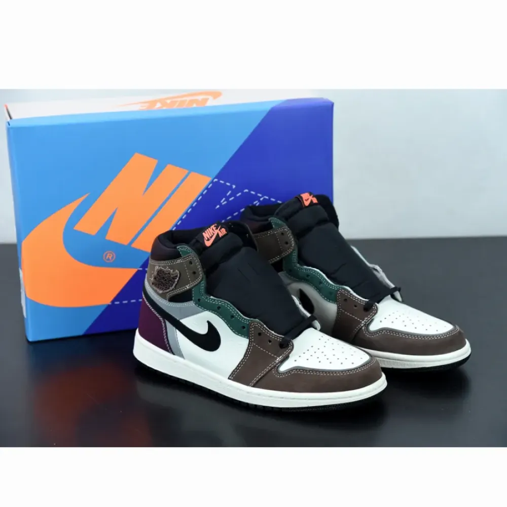 Air Jordan 1 High OG ‘Hand Crafted’ Black/Archaeo Brown-Dark Chocolate DH3097-001