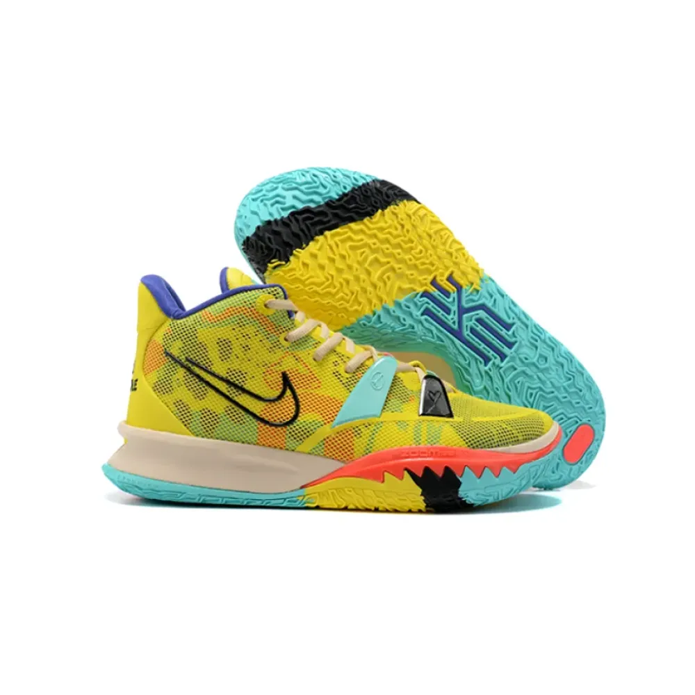Nike Kyrie 7 “1 World 1 People” Yellow/Multi-Color CT4080-700