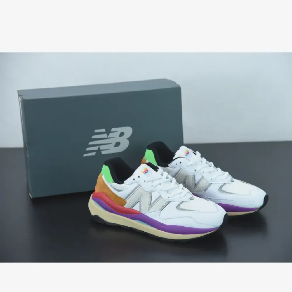 New Balance 57/40 White Purple Multi  M5740LA