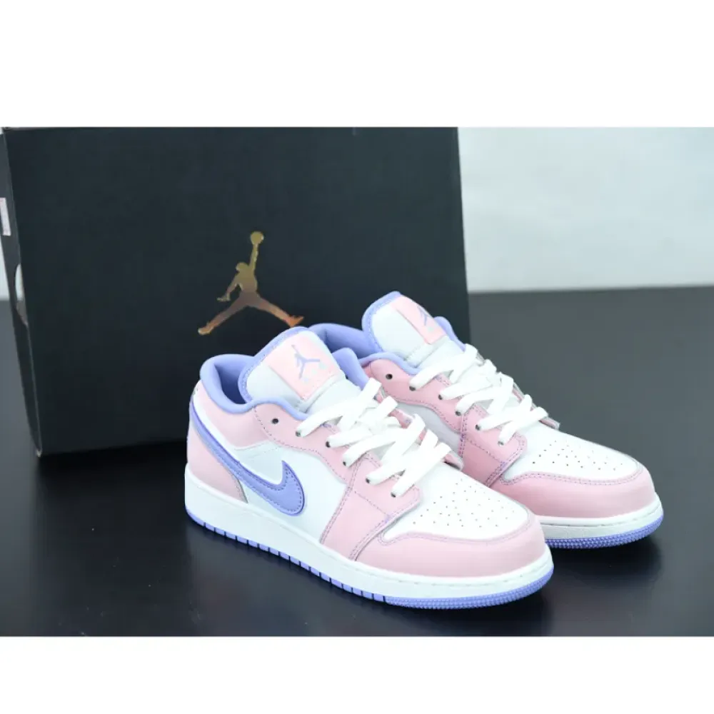 Air Jordan 1 Low GS Arctic Punch/Purple Pulse-White  CV9844-600