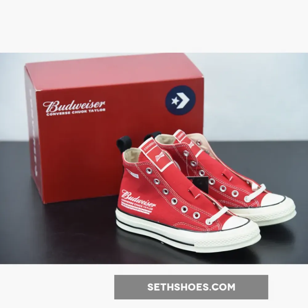 Budweiser x Converse Chuck 70 Red White