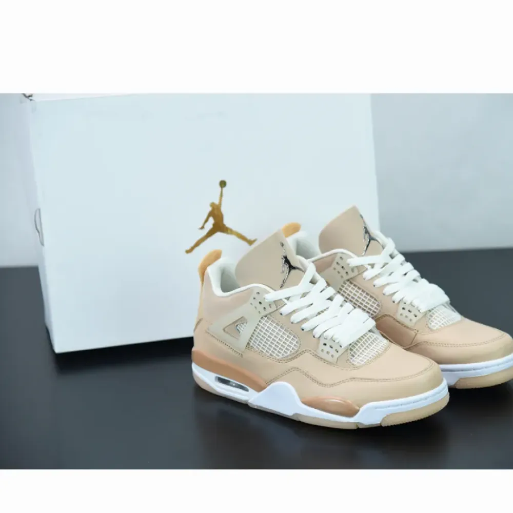 Air Jordan 4 Shimmer/Bronze Eclipse-Orange Quartz-Metallic Silver DJ0675-200