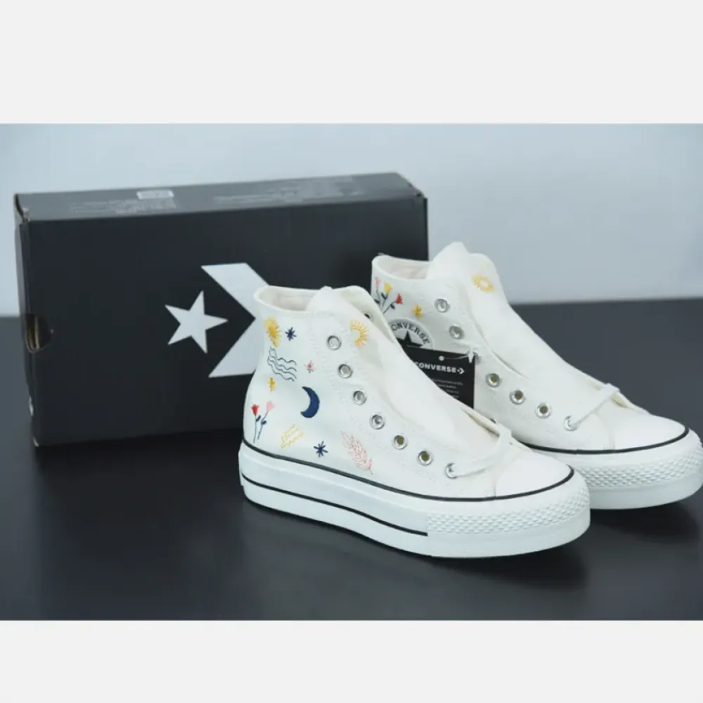 Converse Chuck Taylor All Star Platform It’s Okay To Wander Hi Egret 571086C