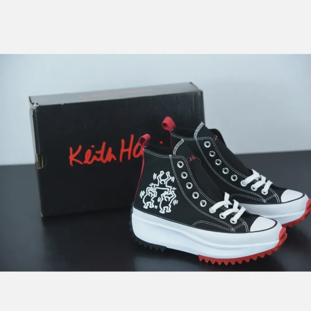 Converse x Keith Haring Run Star Hike Black/White/Red  171859C