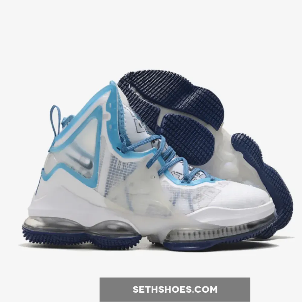 Nike LeBron 19 ‘Space Jam’ White/Blue  DC9338-100