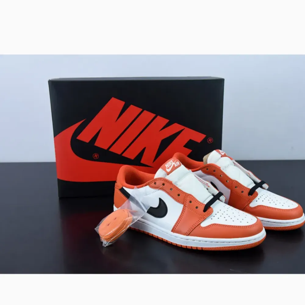 Air Jordan 1 Low OG ‘Shattered Backboard’ Orange/White-Black CZ0790-801