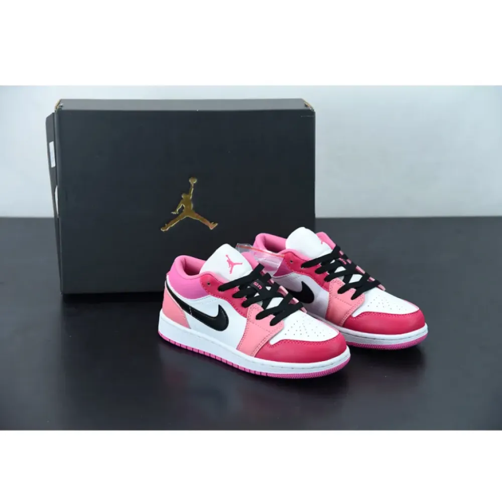 Air Jordan 1 Low Pinksicle/Rush Pink-Red  553560-162