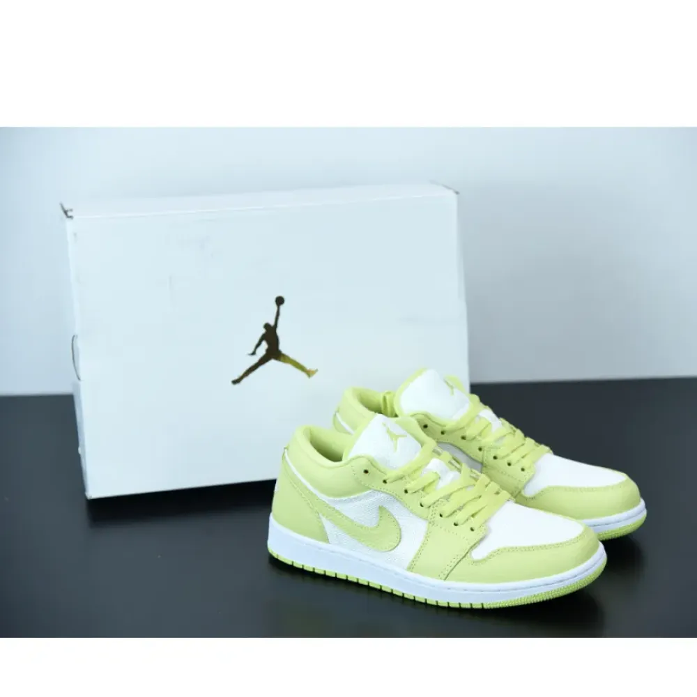 Air Jordan 1 Low Summit White/Limelight  DH9619-103