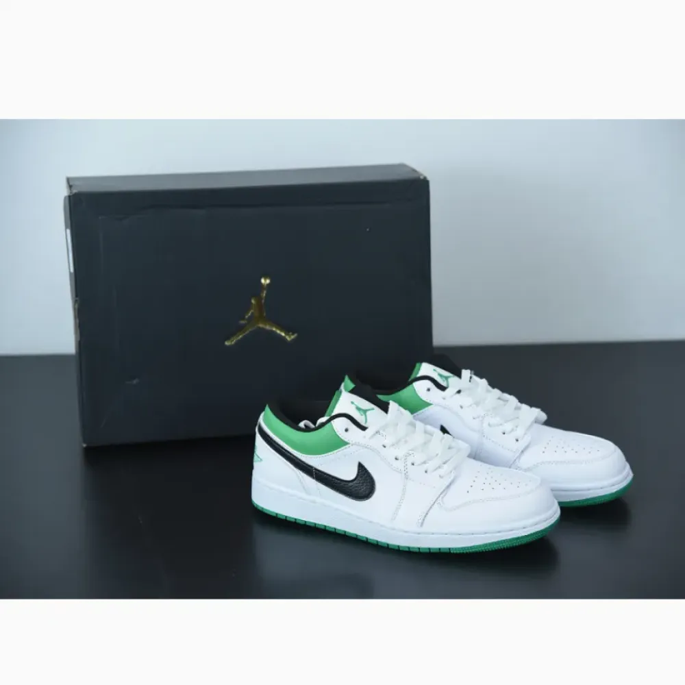 Air Jordan 1 Low ‘Celtics’ White Green  553558-129