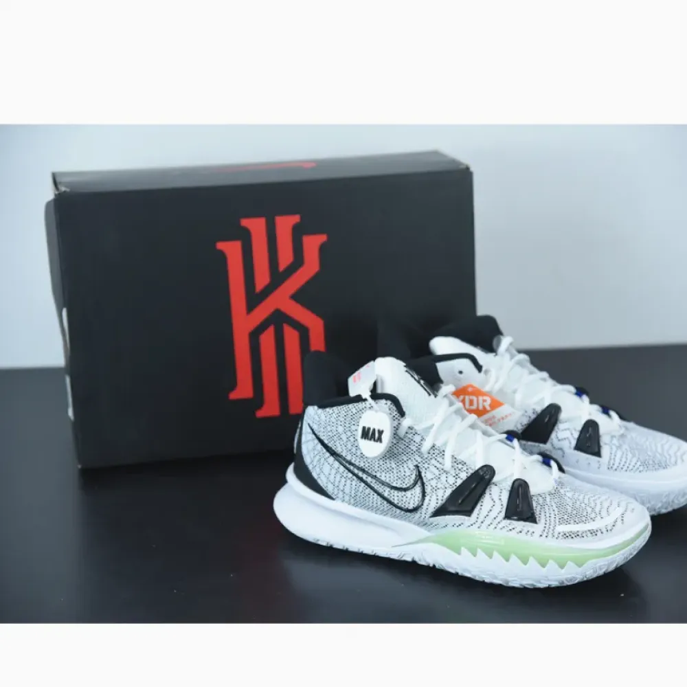 Nike Kyrie 7 ‘Hip-Hop’ White/Black-Glow-Hyper Royal  CQ9327-100