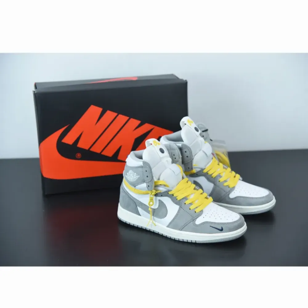 Air Jordan 1 High Switch “Light Smoke Grey”  CW6576-100