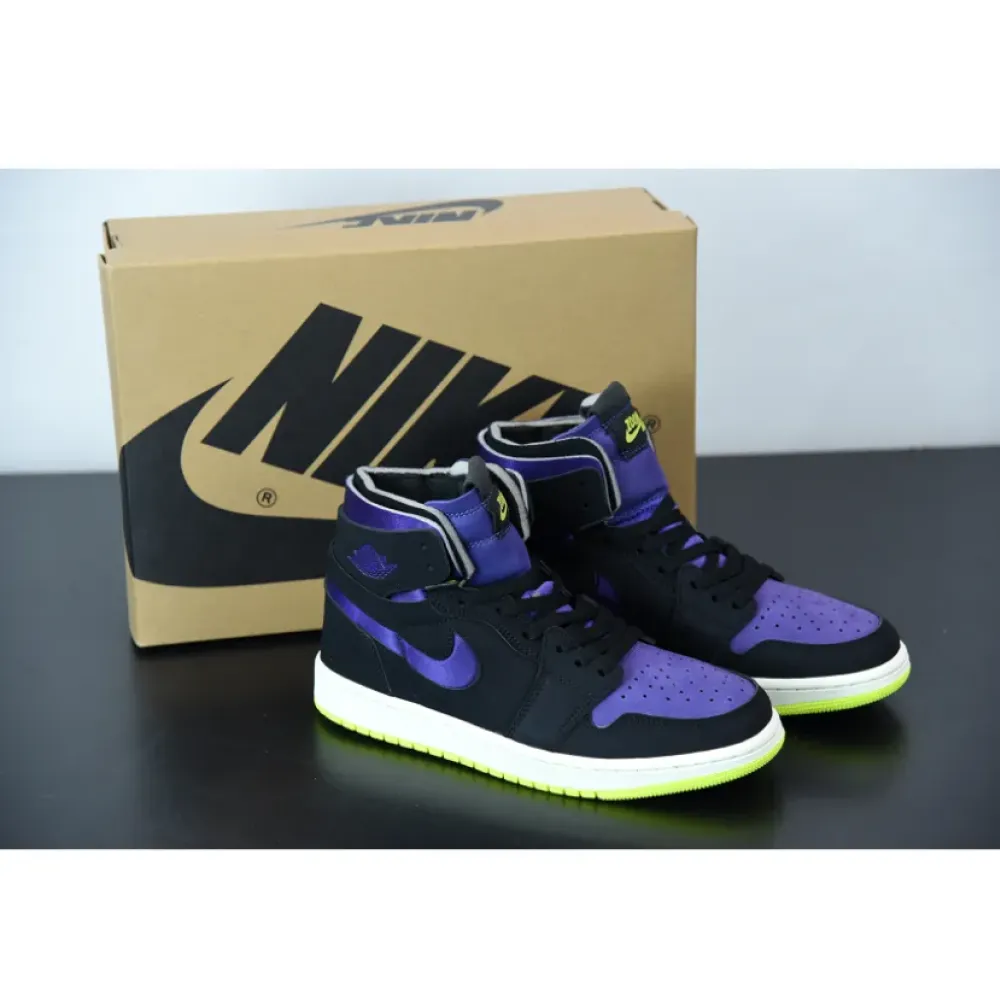 Air Jordan 1 High Black/Court Purple-Lemon Venom  CT0979-001