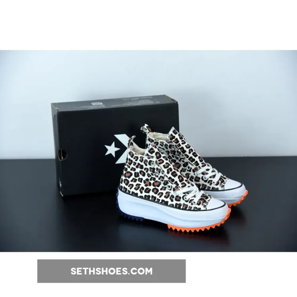 JW Anderson x Converse Run Star Hike Leopard