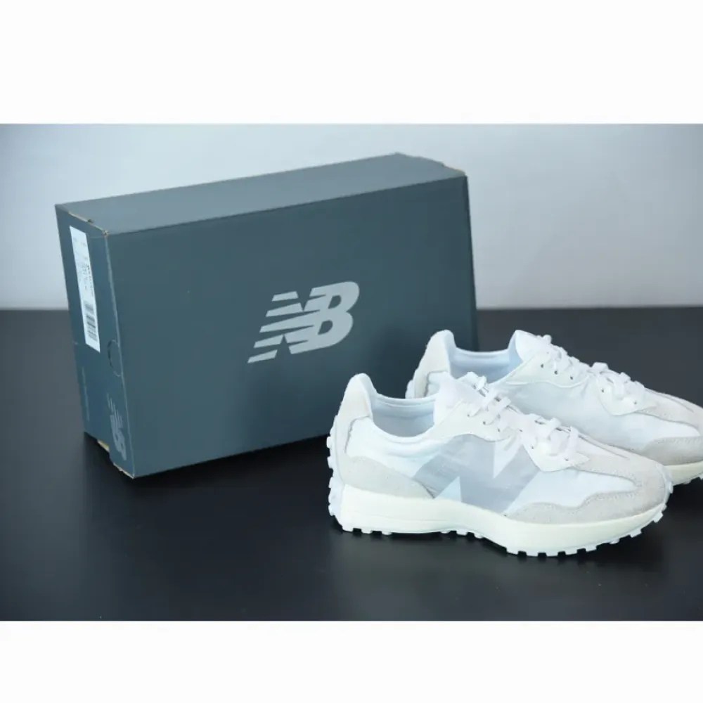 New Balance 327 White Grey  WS327SFD