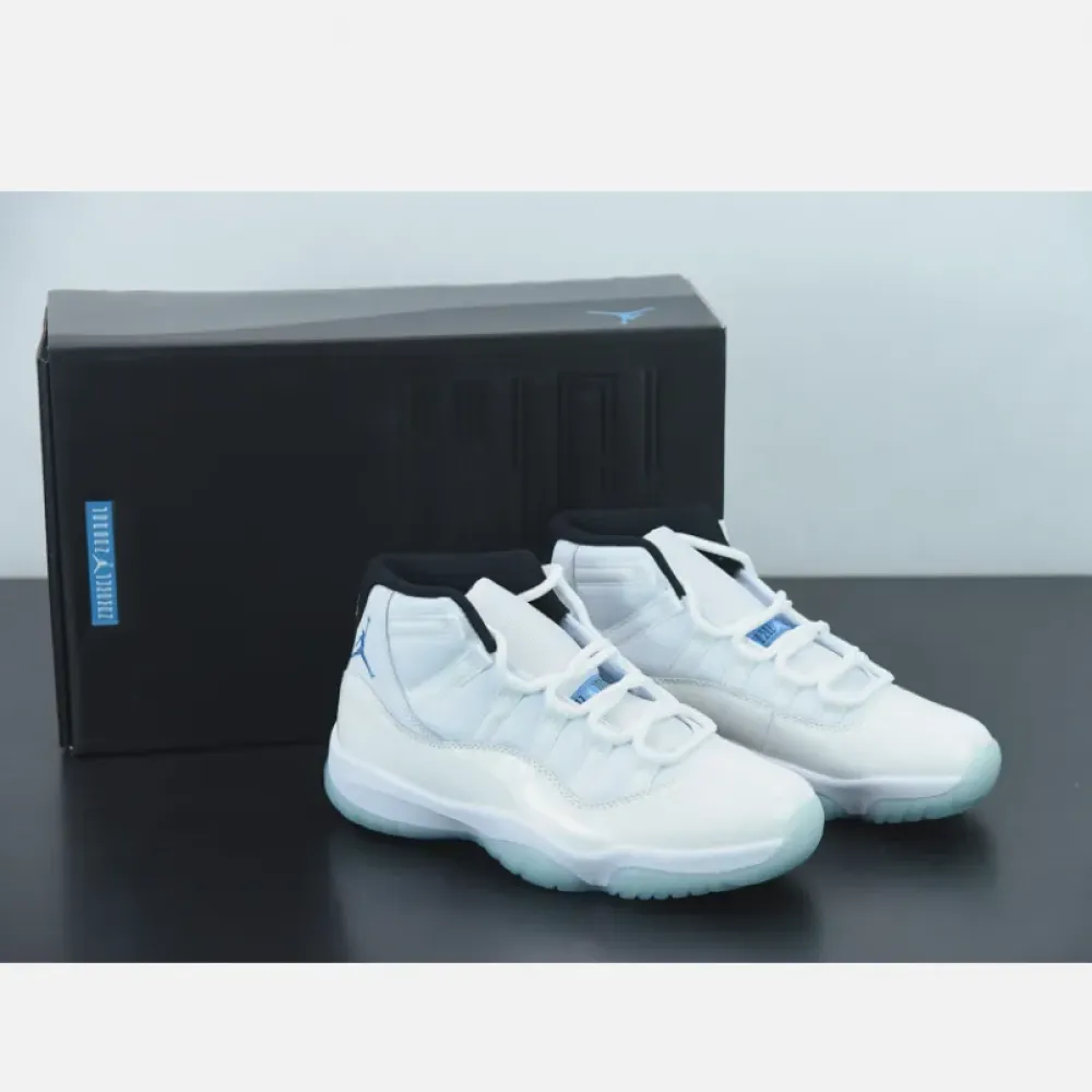 Air Jordan 11 Retro ‘Columbia Blue’ White/Legend Blue  378037-117